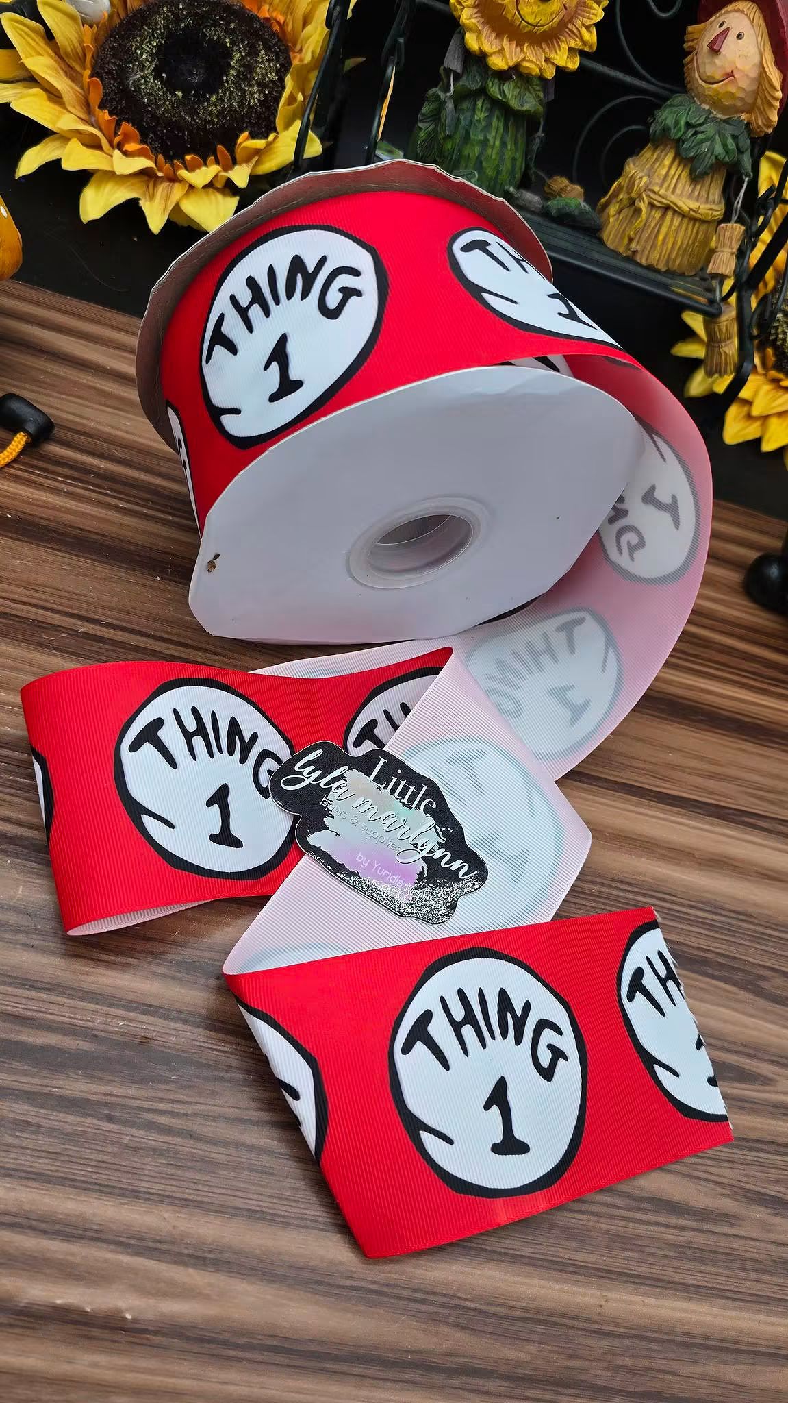 Thing 1  , the cat in the hat, thing 2, the place , miss thing ,