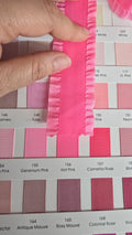 Ruffle  hot pink