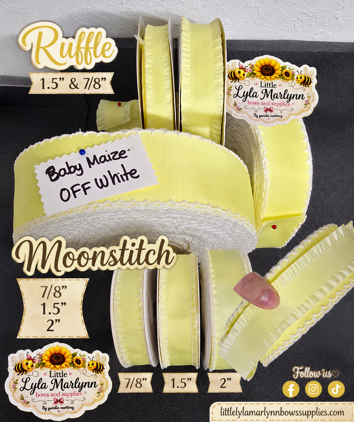 Ruffle 1.5" 7/8
