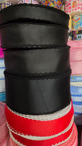 Moonstitch grosgrain  black