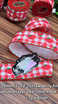 Strawberry moonstitch doble 1.5'