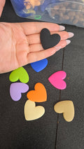 Mixed hearts  10pc