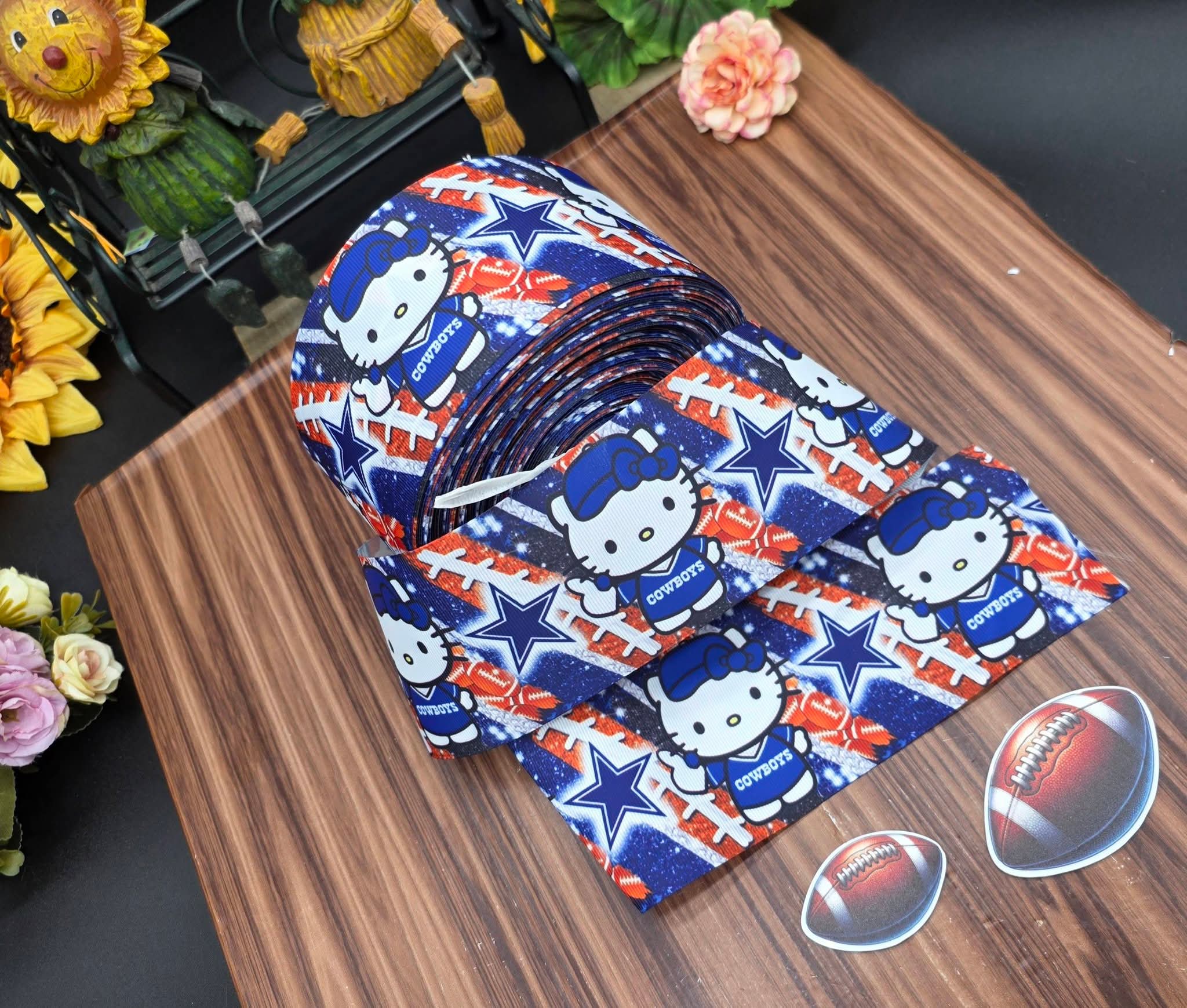 hello kitty, Cowboys / blue 3'