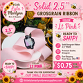Solid 2.5' / lt pink