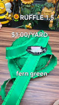 1.5' Ruffle fern green