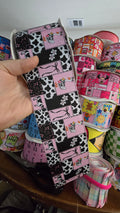 Cow, duck  ribbon print 3 '