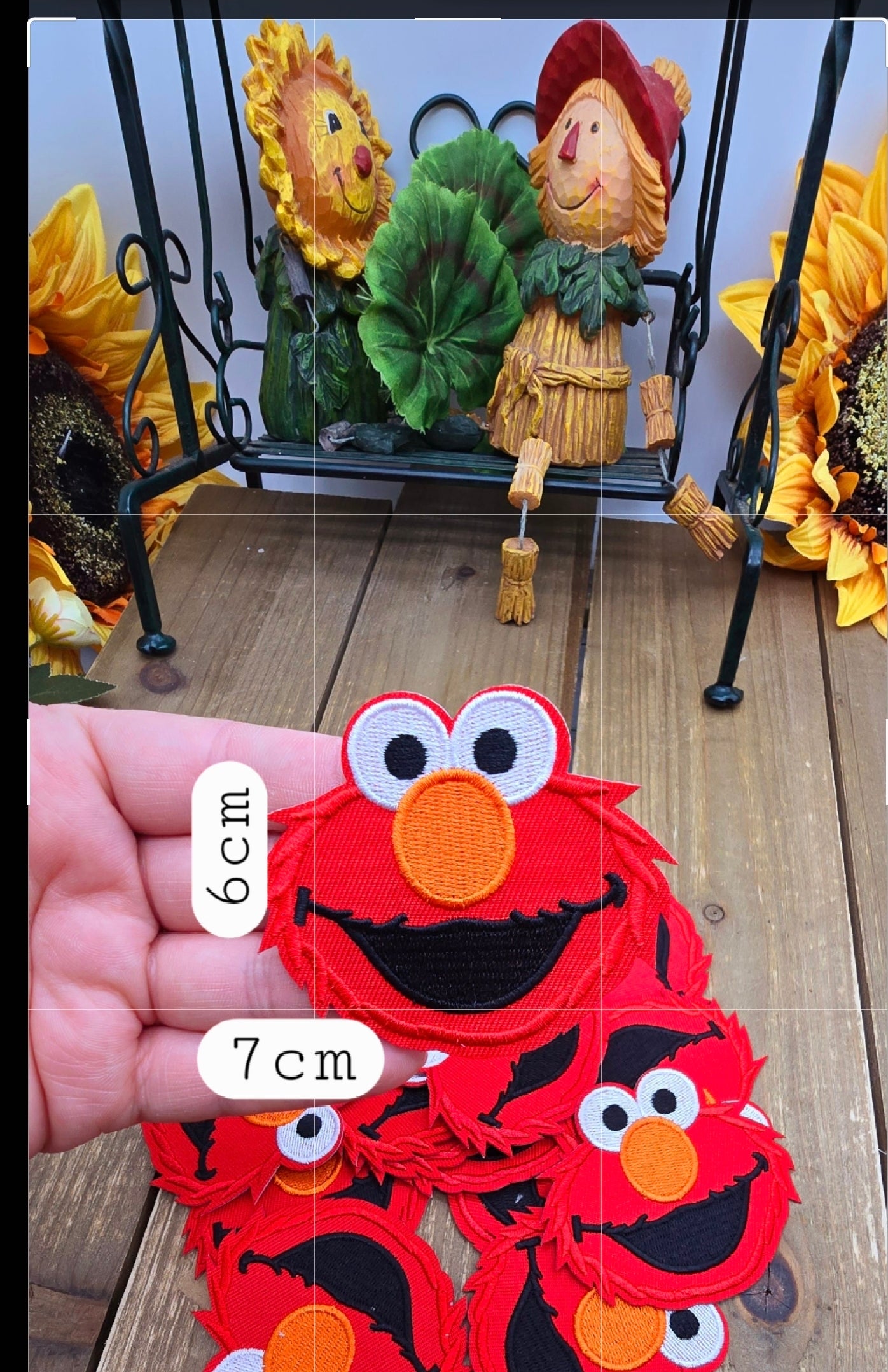 Patch elmo & cookie moster 🍪