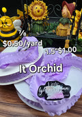 1.5 & ⅞  Ruffle it Orchid