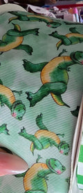 GREEN DINOSAUR RIBBON 💚🦖 3" / 5yards