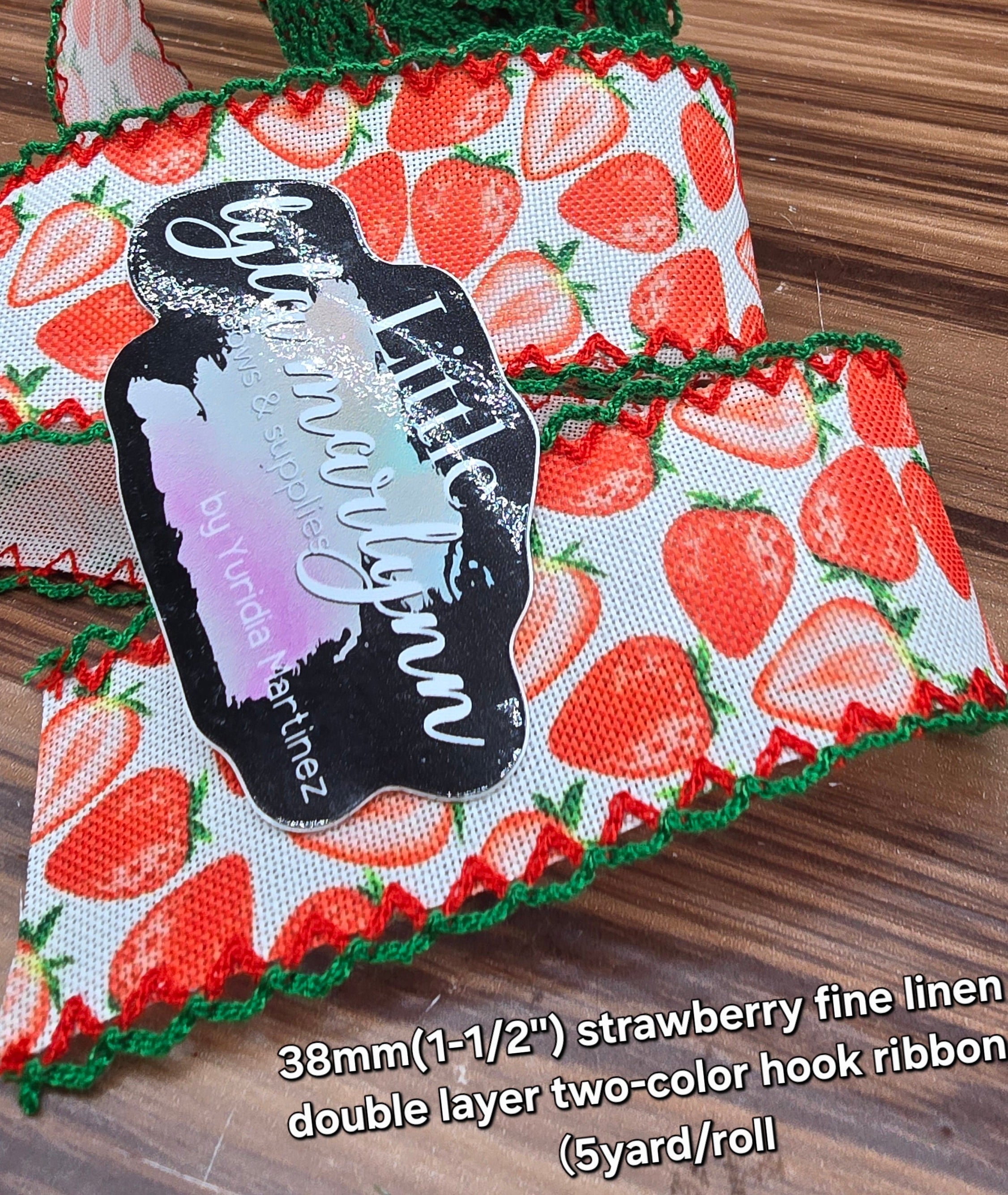 Moonstitch/ Strawberry  🍓 1.5"