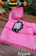 Moonstitch/ pink 1.5"